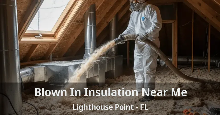 Blown In Insulation Near Me Lighthouse Point - FL