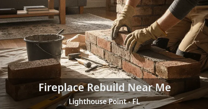 Fireplace Rebuild Near Me Lighthouse Point - FL