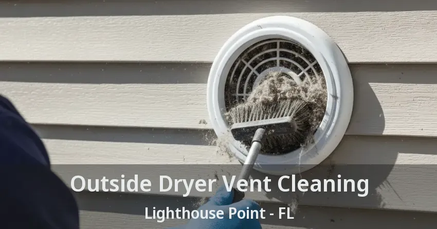 Outside Dryer Vent Cleaning Lighthouse Point - FL