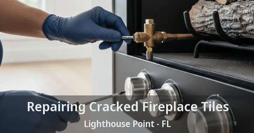 Repairing Cracked Fireplace Tiles Lighthouse Point - FL